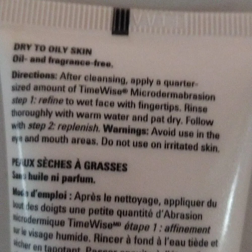 Mary Kay Timewise Microdermabrasion Step 1 Refine 2.5 Oz 70 G Face Women Scrub